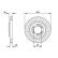 Brake disc BD2493 Bosch