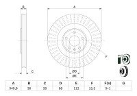 Brake Disc BD2642 Bosch