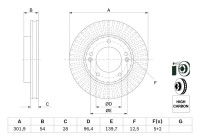 Brake Disc BD2765 Bosch