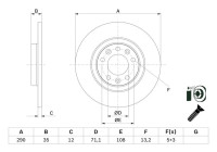 Brake Disc BD2797 Bosch