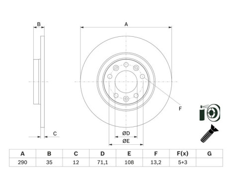 Brake Disc BD2797 Bosch