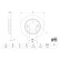 Brake disc BD2873 Bosch