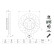 Brake disc BD2989 Bosch