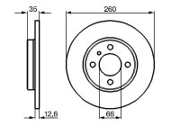 Brake Disc BD34 Bosch