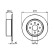 Brake Disc BD351 Bosch, Thumbnail 5