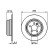 Brake Disc BD737 Bosch, Thumbnail 5