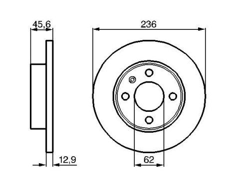 Brake Disc BD759 Bosch, Image 5