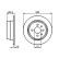 Brake Disc BD78 Bosch