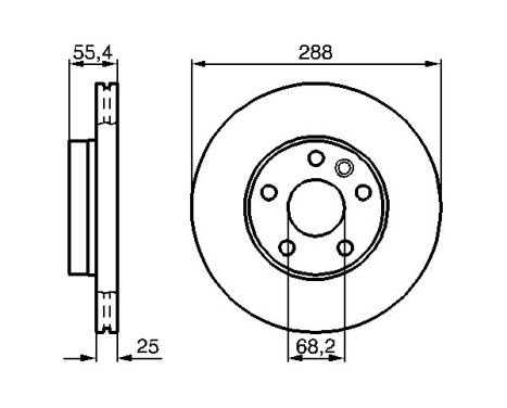 Brake Disc BD792 Bosch, Image 5