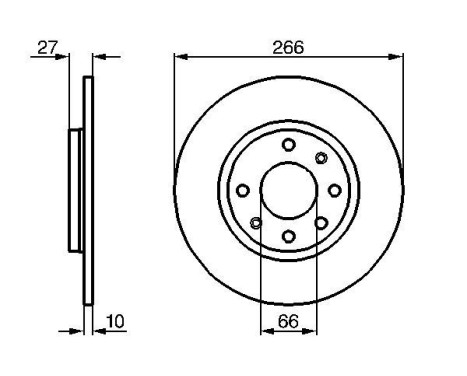 Brake Disc BD80 Bosch