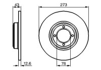 Brake Disc BD81 Bosch