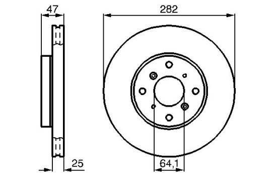 Brake Disc BD879 Bosch, Image 5