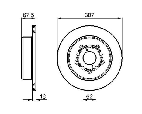 Brake Disc BD912 Bosch