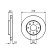Brake Disc BD978 Bosch