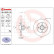 Brake Disc BEARING DISC LINE 08.5833.25 Brembo, Thumbnail 2