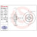 Brake Disc BEARING DISC LINE 08.D205.17 Brembo, Thumbnail 2