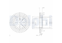 Brake Disc BG2636 Delphi