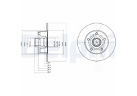 Brake Disc BG3030 Delphi