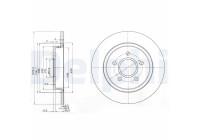 Brake Disc BG3897C Delphi