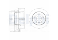 Brake Disc BG3910C Delphi