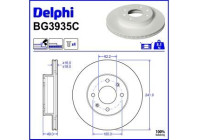 Brake Disc BG3935C Delphi