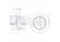 Brake Disc BG3969 Delphi
