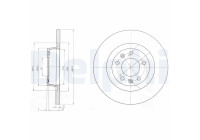 Brake disc BG4085 Delphi