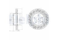 Brake Disc BG4142C Delphi