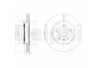 Brake Disc BG4190 Delphi