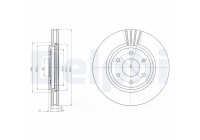 Brake Disc BG4205 Delphi