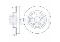 Brake Disc BG4558C Delphi