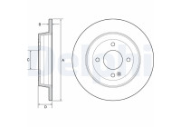 Brake Disc BG4564 Delphi