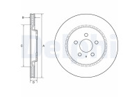 Brake Disc BG4643C Delphi