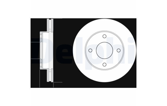 Brake Disc BG4651C Delphi