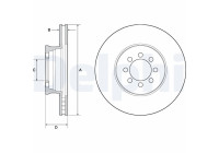 Brake Disc BG4679C Delphi