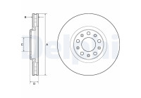 Brake Disc BG4763C Delphi