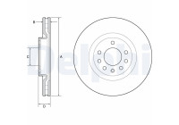 Brake Disc BG4944C Delphi