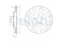 Brake Disc BG4958C Delphi