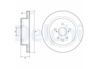 Brake Disc BG4962C Delphi