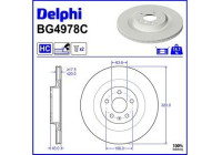 Brake Disc BG4978C Delphi