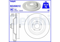 Brake Disc BG5061C Delphi