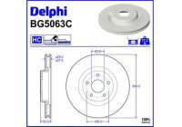 Brake Disc BG5063C Delphi