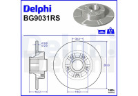 Brake Disc BG9031RS Delphi