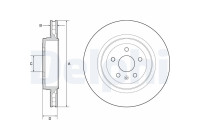Brake Disc BG9221C Delphi