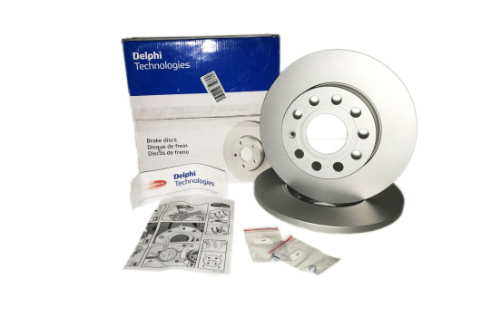 Brake disc BG9487C Delphi