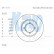 Brake Disc BR-3233 Kavo parts, Thumbnail 2
