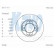 Brake Disc BR-4707 Kavo parts, Thumbnail 2