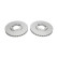 Brake Disc BR-6821-C Kavo parts, Thumbnail 2