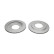 Brake Disc BR-8721-C Kavo parts, Thumbnail 2