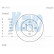 Brake Disc BR-9313 Kavo parts, Thumbnail 2